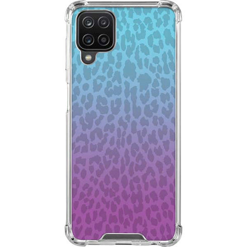 Cheetah Print Purple and Blue Galaxy Cases
